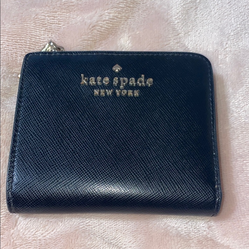 Kate Spade Black Leather Wallet